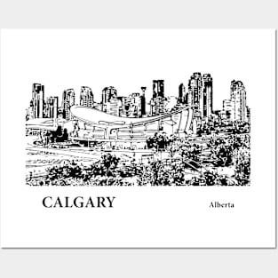 Calgary - Alberta Posters and Art